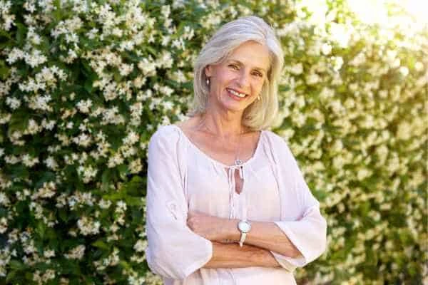Older woman happy with urinary incontinence treatment Smethwick