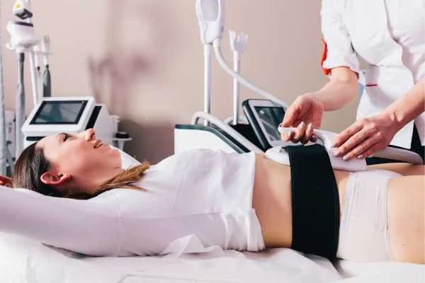 woman having body sculpting to help improve her body image and her mental health Smethwick