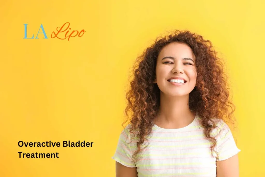 woman smiling about overactive bladder treatment Smethwick solutions