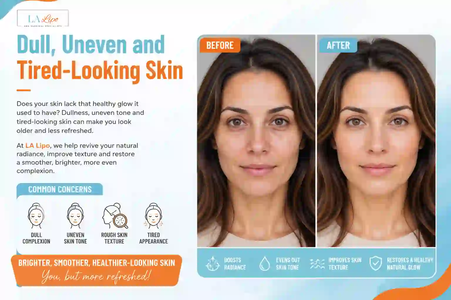 Sign #5: Dull, Uneven and Tired-Looking Skin Smethwick