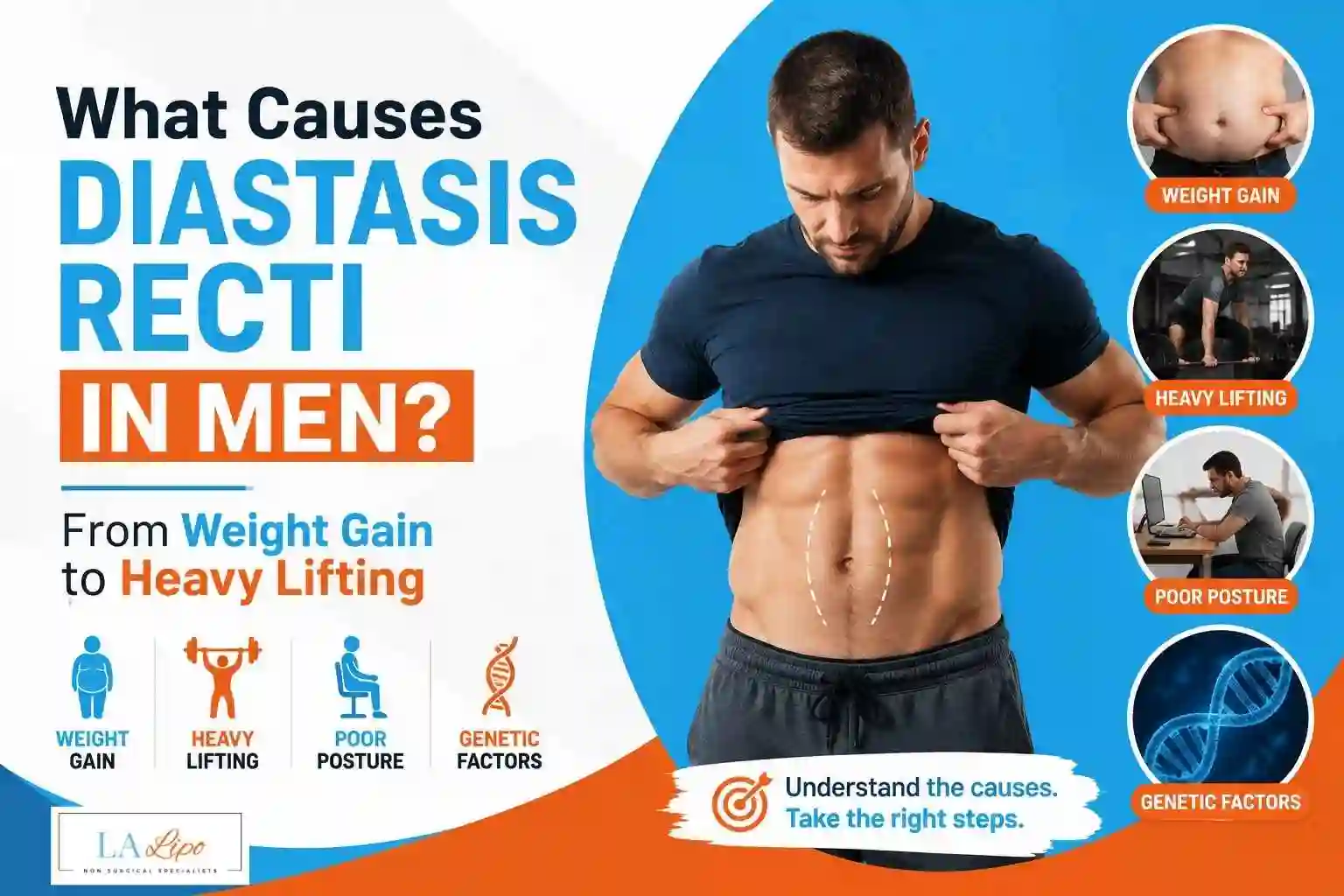 What Causes Diastasis Recti in Men? From Weight Gain to Heavy Lifting Smethwick